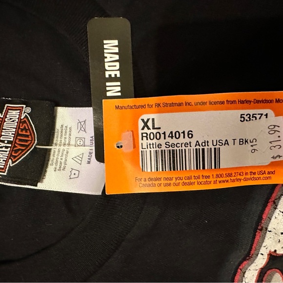 2015 Harley Davidson Motor Cycles Tee Panama City Beach - Picture 6 of 10